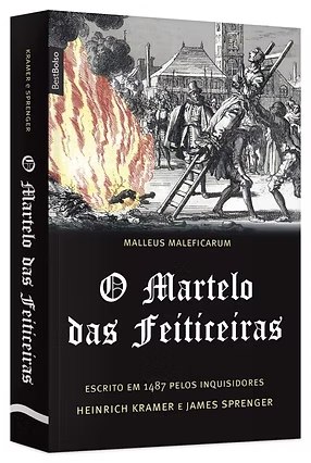 Capa do livro Malleus Maleficarum (O Martelo das Feiticeiras)